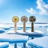 Three hot-selling high-speed USB handheld small fans in color portable electric fans details Picture
